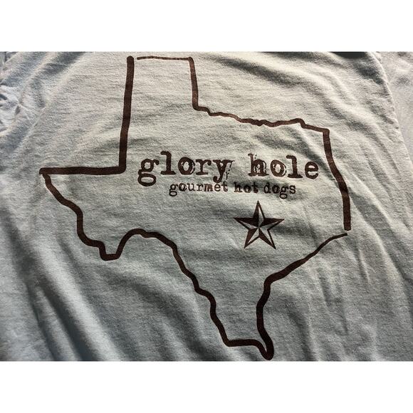 Glory Hole Gourmet Hot Dogs Texas T-Shirt – Size Small - Picture 5 of 7